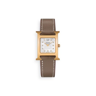 HERMÈS HEURE H WATCH, SMALL MODEL, 25 MM 203612